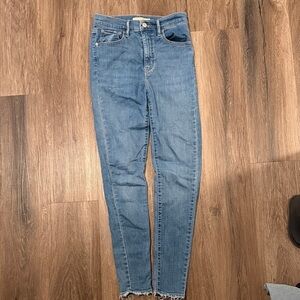 Levi's Classic Blue Skinny Jeans for Women
